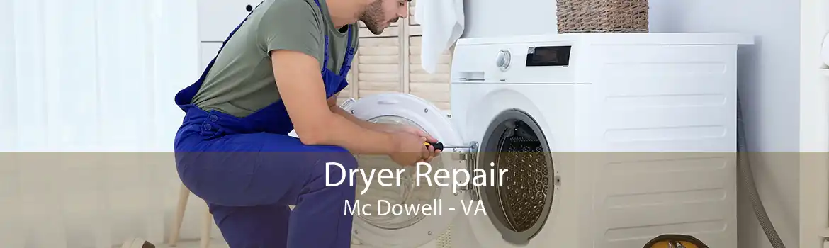 Dryer Repair Mc Dowell - VA