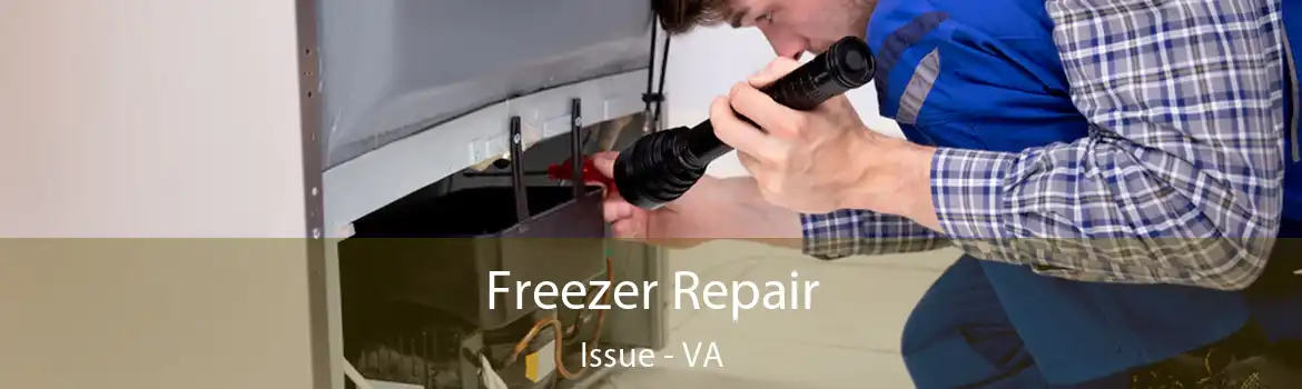 Freezer Repair Issue - VA