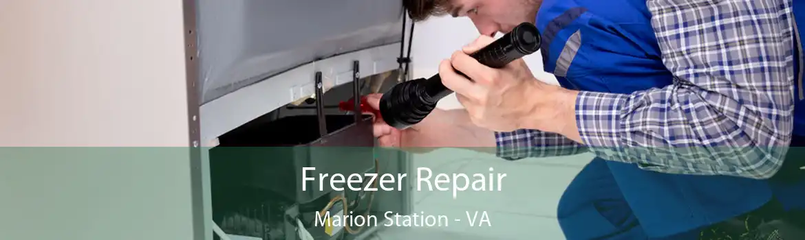 Freezer Repair Marion Station - VA