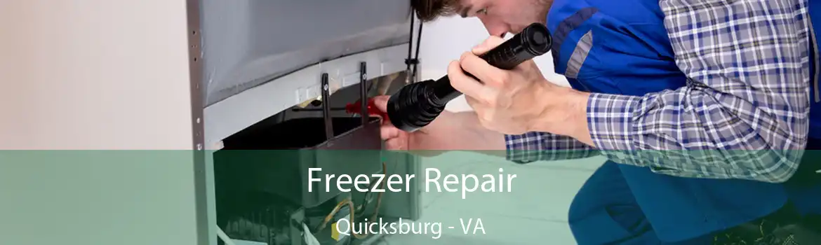 Freezer Repair Quicksburg - VA