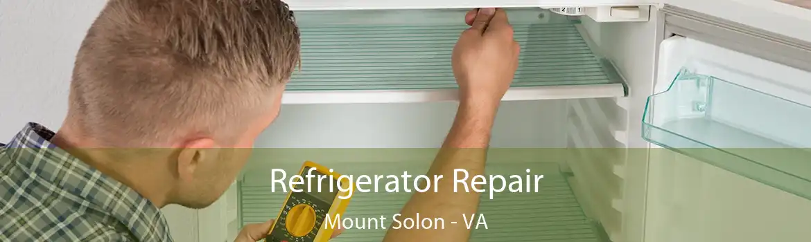 Refrigerator Repair Mount Solon - VA